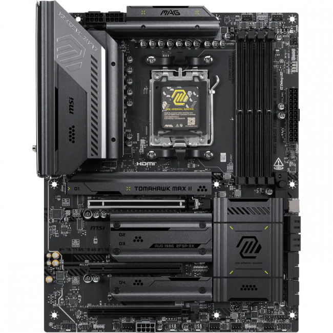 Материнская плата MSI MAG B850 TOMAHAWK MAX WIFI II Материнская плата MSI MAG B850 TOMAHAWK MAX WIFI II