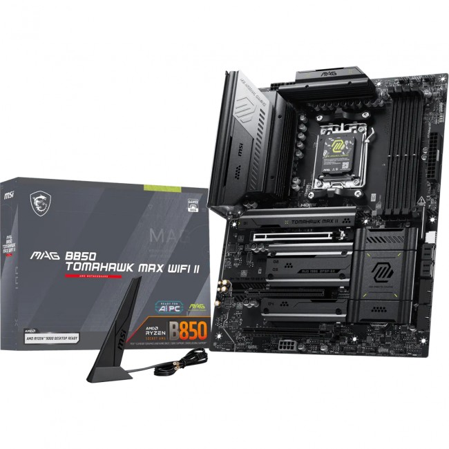 Материнская плата MSI MAG B850 TOMAHAWK MAX WIFI II Материнская плата MSI MAG B850 TOMAHAWK MAX WIFI II