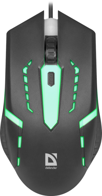 Defender Проводная оптическая мышь Hit MB-601 7цветов,4кнопки,800-1200dpi Defender Hit MB-601