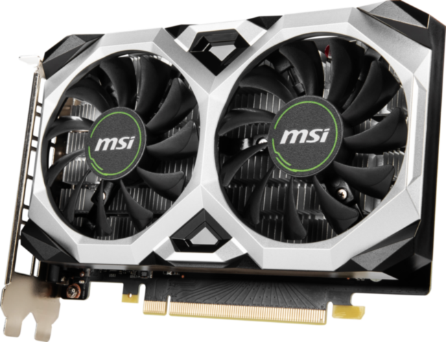 Видеокарта MSI GeForce GTX 1650 D6 VENTUS XS V1 Видеокарта MSI GeForce GTX 1650 D6 VENTUS XS V1