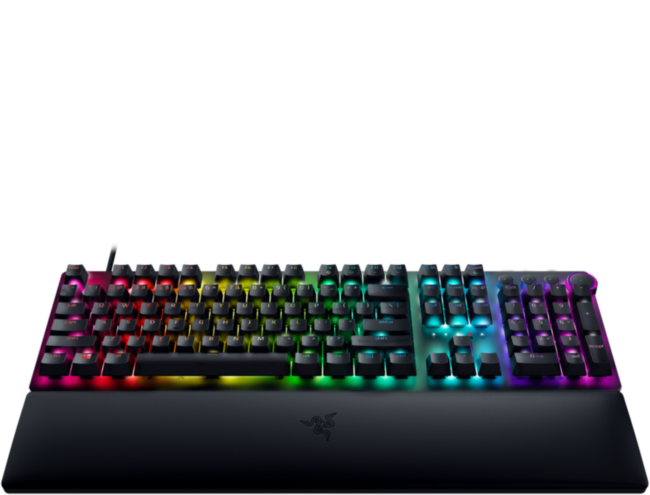 Игровая клавиатура Razer Huntsman V2 (Purple Switch) - Russian Layout Gaming Keyboard Razer Huntsman V2 (Purple Switch) Игровая клавиатура Razer Huntsman V2 (Purple Switch) - Russian Layout Gaming Keyboard Razer Huntsman V2 (Purple Switch)