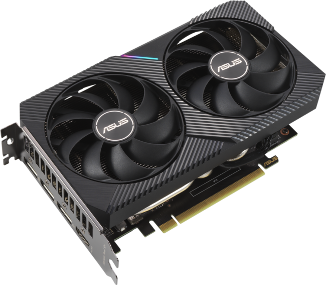 Видеокарта ASUS DUAL-RTX3060-O8G Видеокарта ASUS DUAL-RTX3060-O8G