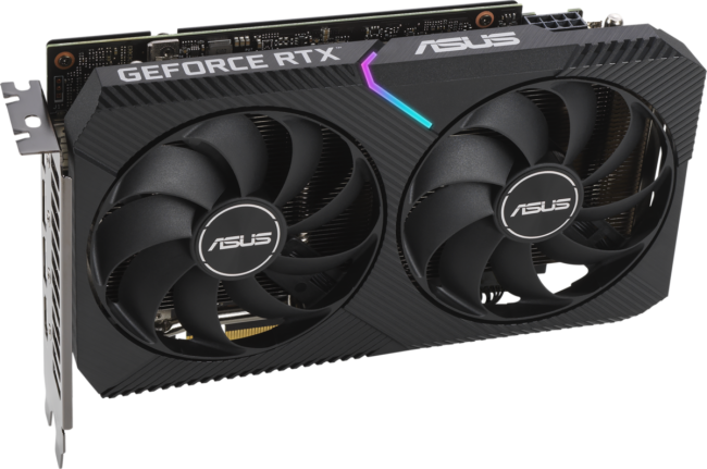 Видеокарта ASUS DUAL-RTX3060-O8G Видеокарта ASUS DUAL-RTX3060-O8G