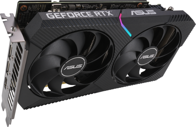 Видеокарта ASUS DUAL-RTX3060-O8G Видеокарта ASUS DUAL-RTX3060-O8G