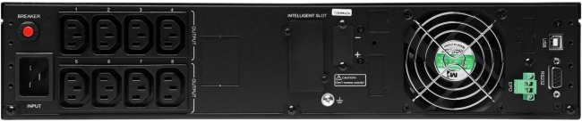Линейно-интерактивный ИБП, конвертируемый форм-фактор, с разъемами C13, мощностью 3000 Ва Ippon 1976002