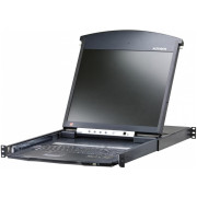 Переключатель консоли электронный KL1516AiM-AXA-RG, 16 портов PS/2, ж/к экран 17", клав. рус/лат.(Макс. разрешение 1280*1024, макс.частота верт. развертки 75Hz, зерно 0.264*0.264мм, якрость 300кд/м2) c IP доступом ATEN KL1516AiMR Переключатель консоли электронный KL1516AiM-AXA-RG, 16 портов PS/2, ж/к экран 17", клав. рус/лат.(Макс. разрешение 1280*1024, макс.частота верт. развертки 75Hz, зерно 0.264*0.264мм, якрость 300кд/м2) c IP доступом ATEN KL1516AiMR