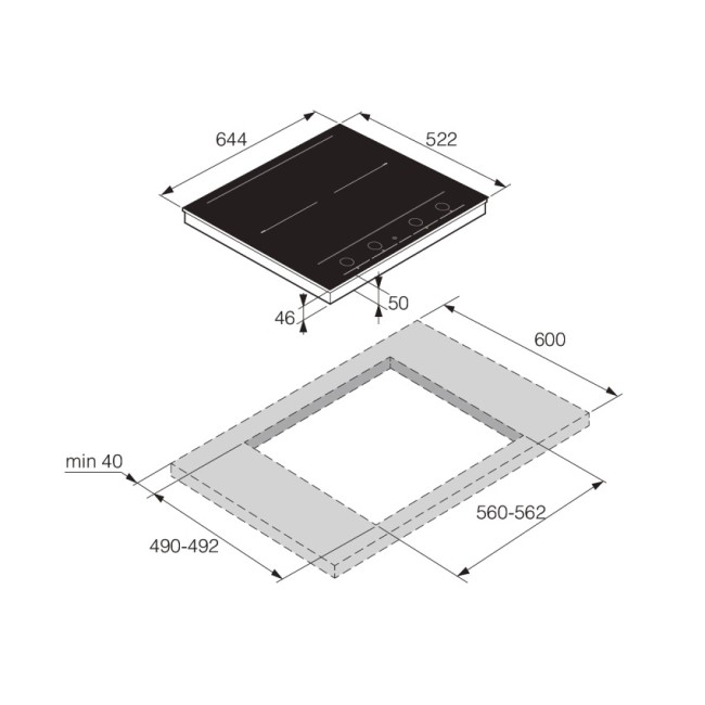 Варочная панель ASKO Asko HID654GC