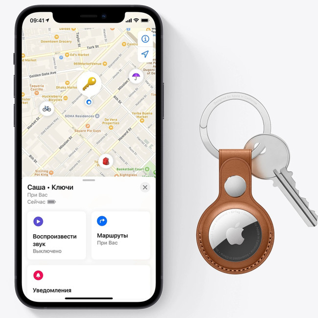 Трекер Apple AirTag 1 Pack (MX532) Трекер Apple AirTag 1 Pack (MX532)