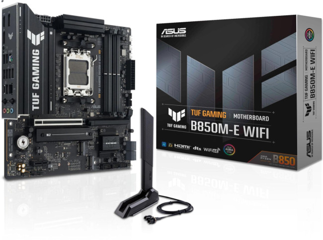 Материнская плата ASUS TUF GAMING B850M-E WIFI Материнская плата ASUS TUF GAMING B850M-E WIFI