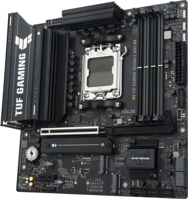 Материнская плата ASUS TUF GAMING B850M-E WIFI Материнская плата ASUS TUF GAMING B850M-E WIFI