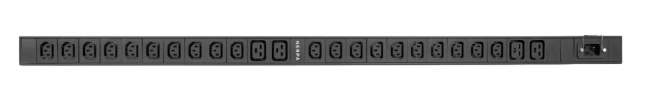 Блок розеток «Nerpa PU» IRON Basic, 0U, single phase, input IEC 60320 C20 power inlet 230V 16A, outputs (20)C13 (4)C19 NERPA NP7552i