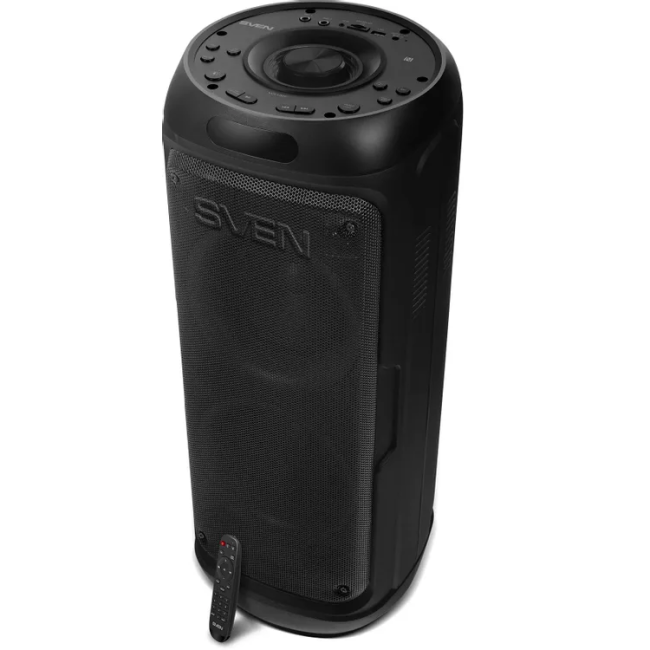 АС SVEN PS-770, черный (100 Вт, TWS, Bluetooth, FM, USB, microSD, LED-дисплей, 4400мА*ч) Sven SV-021719 АС SVEN PS-770, черный (100 Вт, TWS, Bluetooth, FM, USB, microSD, LED-дисплей, 4400мА*ч) Sven SV-021719