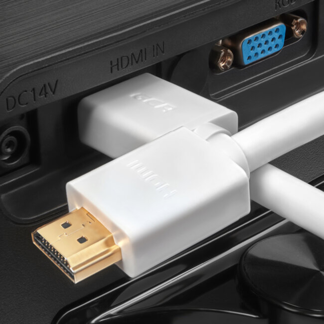 Greenconnect Кабель 1.5m HDMI версия 2.0 HDR 4:2:2, Ultra HD, 4K 60 fps 60Hz/5K*30Hz, 3D, AUDIO, 18.0 Гбит/с, 28/28 AWG, OD7.3mm, тройной экран, белый, GCR-HM761-1.5m Greenconnect HDMI (m) - HDMI (m) 1.5м Greenconnect Кабель 1.5m HDMI версия 2.0 HDR 4:2:2, Ultra HD, 4K 60 fps 60Hz/5K*30Hz, 3D, AUDIO, 18.0 Гбит/с, 28/28 AWG, OD7.3mm, тройной экран, белый, GCR-HM761-1.5m Greenconnect HDMI (m) - HDMI (m) 1.5м