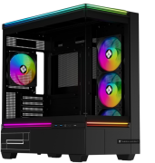Корпус без блока питания Thermalright M10 FAN4-C Black