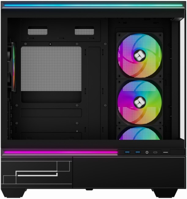 Корпус без блока питания Thermalright M10 FAN4-C Black Корпус без блока питания Thermalright M10 FAN4-C Black