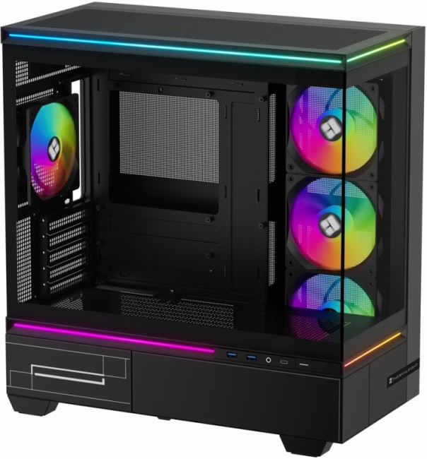 Корпус без блока питания Thermalright M10 FAN4-C Black Корпус без блока питания Thermalright M10 FAN4-C Black
