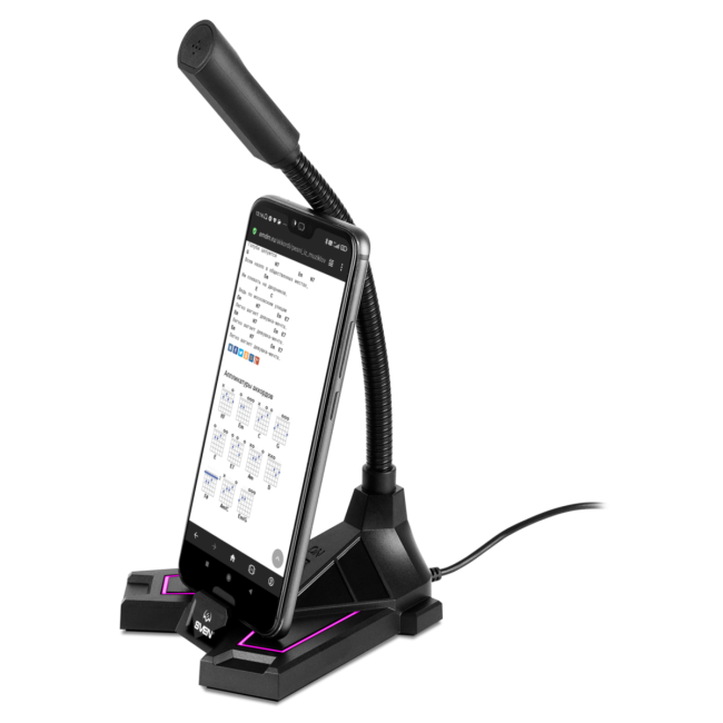Микрофон SVEN MK-600 (RGB, USB) Sven SV-020569