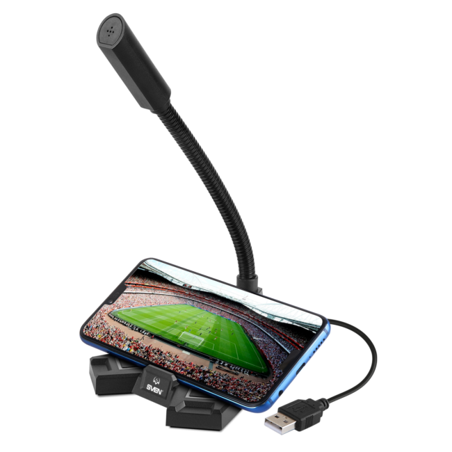 Микрофон SVEN MK-600 (RGB, USB) Sven SV-020569