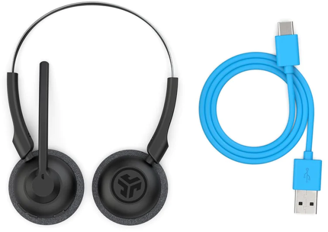 Гарнитура беспроводная Jlab GO Work Pop HBGWRKPOPRBLK4