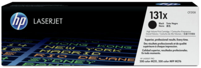 Тонер-картридж HP 131X Black Original LaserJet Print Cartridge (CF210X)