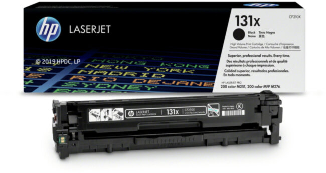 Тонер-картридж HP 131X Black Original LaserJet Print Cartridge (CF210X)