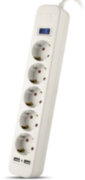 Фильтр SVEN SF-05LU 1,8 м (5 евро розеток,2 USB) белый, цветная коробка Sven SF-05LU