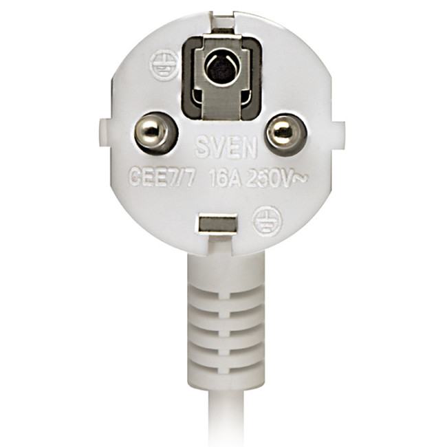 Фильтр SVEN SF-05LU 1,8 м (5 евро розеток,2 USB) белый, цветная коробка Sven SF-05LU