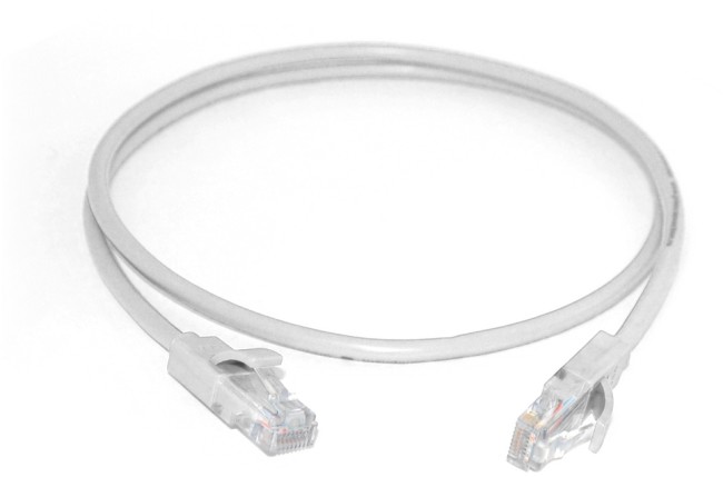 Greenconnect Патч-корд PROF прямой 0.1m, UTP медь кат.5e, серый, позолоченные контакты, литой, 24 AWG, GCR-LNC031-0.1m, ethernet 1 Гбит/с, RJ45, T568B Greenconnect RJ45(m) - RJ45(m) Cat. 5e U/UTP PVC 0.1м серый