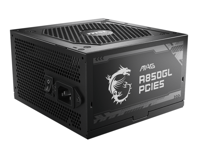 Блок питания ПК MSI MAG A850GL PCIE5 (306-7ZP8A11-CE0) Блок питания ПК MSI MAG A850GL PCIE5 (306-7ZP8A11-CE0)