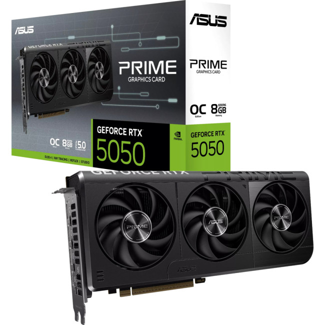 Видеокарта ASUS PRIME-RTX5050-O8G (90YV0N70-M0NA00) Видеокарта ASUS PRIME-RTX5050-O8G (90YV0N70-M0NA00)