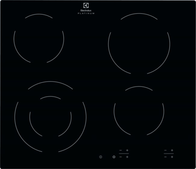 Встраиваемая электрическая панель ELECTROLUX Electrolux 300 Radiant Hob EHF96241FK