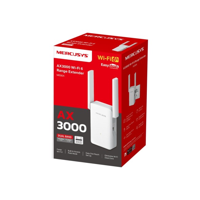 Усилитель Wi-Fi Mercusys ME80X Усилитель Wi-Fi Mercusys ME80X
