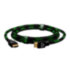 GCR Кабель 0.3m HDMI версия 2.0, HDR 4:2:2, Ultra HD, 4K 60 fps 60Hz/5K*30Hz, 3D, AUDIO, 18.0 Гбит/с, 28/28 AWG, OD7.8mm, тройной экран, BICOLOR нейлон, AL корпус зеленый, GCR-52288 Greenconnect HDMI (m) - HDMI (m) 0.3м