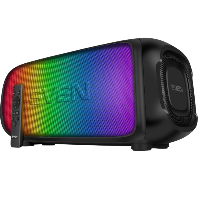 SVEN PS-860, черный, акустическая система 2.0, мощность 2x50 Вт (RMS), Bluetooth, FM, USB, microSD, встроенный аккумулятор Sven SV-022518 SVEN PS-860, черный, акустическая система 2.0, мощность 2x50 Вт (RMS), Bluetooth, FM, USB, microSD, встроенный аккумулятор Sven SV-022518
