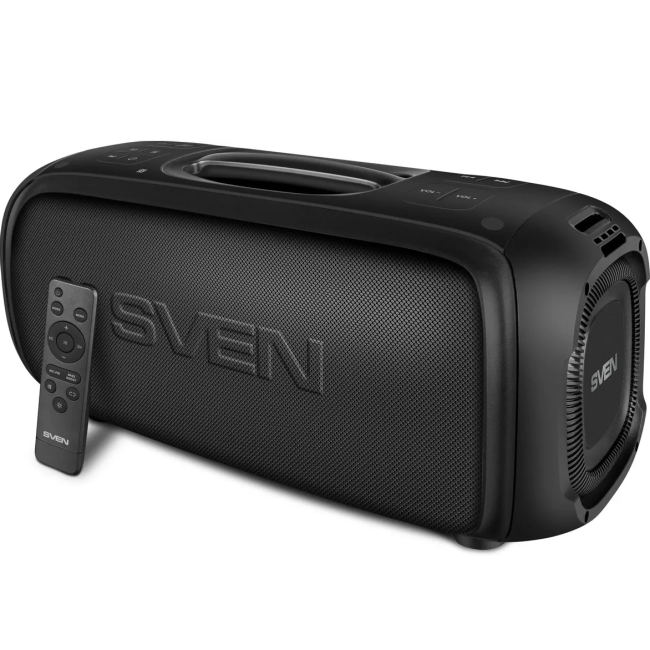 SVEN PS-860, черный, акустическая система 2.0, мощность 2x50 Вт (RMS), Bluetooth, FM, USB, microSD, встроенный аккумулятор Sven SV-022518 SVEN PS-860, черный, акустическая система 2.0, мощность 2x50 Вт (RMS), Bluetooth, FM, USB, microSD, встроенный аккумулятор Sven SV-022518
