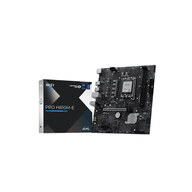 Материнская плата MSI PRO H810M-E Материнская плата MSI PRO H810M-E
