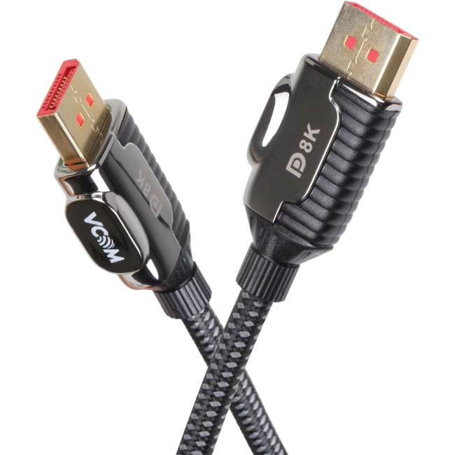 Кабель соединительный DISPLAY PORT v1.4, 8K@60Hz, 0.5m VCOM <CG634-0.5M> VCOM CG634-0.5M Кабель соединительный DISPLAY PORT v1.4, 8K@60Hz, 0.5m VCOM <CG634-0.5M> VCOM CG634-0.5M