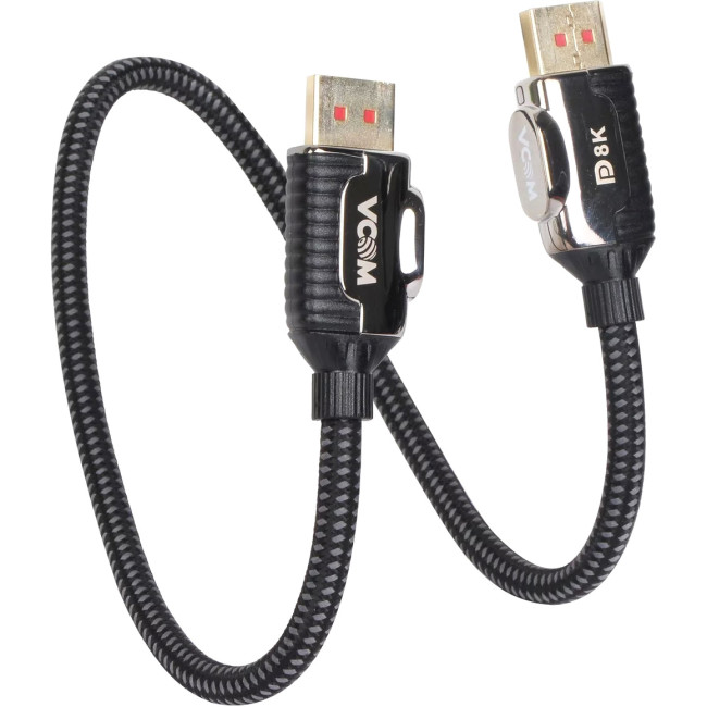 Кабель соединительный DISPLAY PORT v1.4, 8K@60Hz, 0.5m VCOM <CG634-0.5M> VCOM CG634-0.5M Кабель соединительный DISPLAY PORT v1.4, 8K@60Hz, 0.5m VCOM <CG634-0.5M> VCOM CG634-0.5M