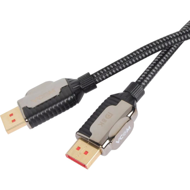 Кабель соединительный DISPLAY PORT v1.4, 8K@60Hz, 0.5m VCOM <CG634-0.5M> VCOM CG634-0.5M Кабель соединительный DISPLAY PORT v1.4, 8K@60Hz, 0.5m VCOM <CG634-0.5M> VCOM CG634-0.5M