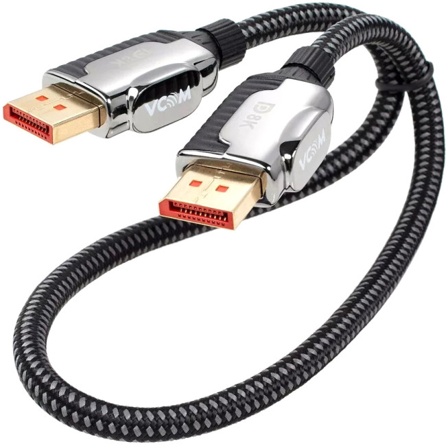 Кабель соединительный DISPLAY PORT v1.4, 8K@60Hz, 0.5m VCOM <CG634-0.5M> VCOM CG634-0.5M Кабель соединительный DISPLAY PORT v1.4, 8K@60Hz, 0.5m VCOM <CG634-0.5M> VCOM CG634-0.5M