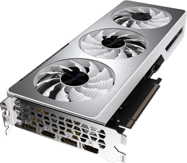 Видеокарта Gigabyte GeForce RTX 3060 VISION OC 12G (rev. 2.0) Видеокарта Gigabyte GeForce RTX 3060 VISION OC 12G (rev. 2.0)
