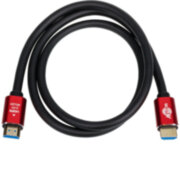 Кабель HDMI 1 m (Red/Gold, в пакете)  VER 2.0 ATcom HDMI (m) - HDMI (m) 1м