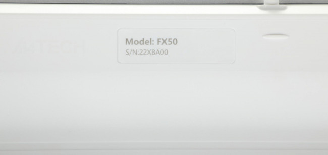 Клавиатура A4Tech FX50 WHITE Клавиатура A4Tech FX50 WHITE