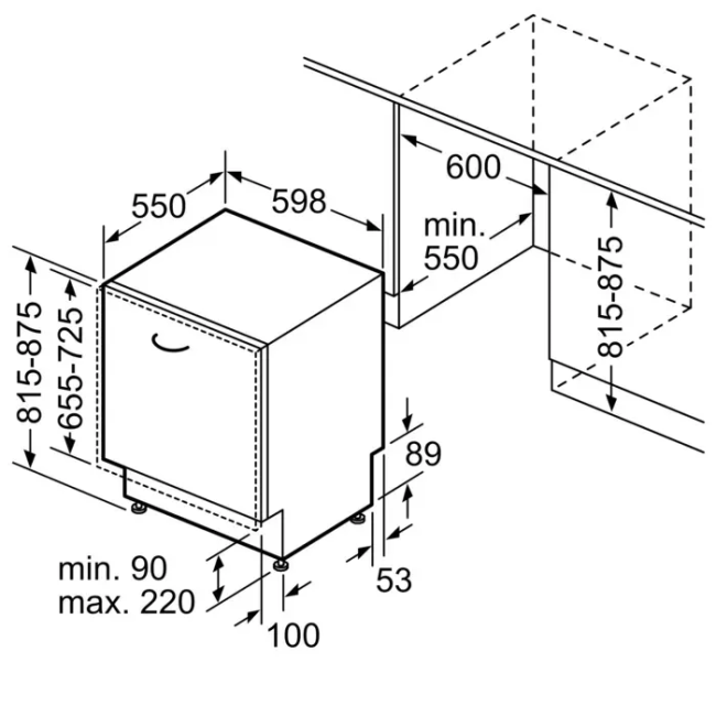 Посудомоечная машина BOSCH Bosch SMV4HMX25Q