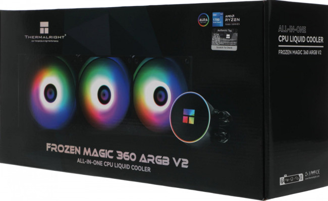 Система водяного охлаждения Thermalright F-MAGIC-360-BL-ARGB-V2 Система водяного охлаждения Thermalright F-MAGIC-360-BL-ARGB-V2