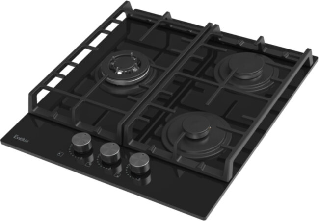 Встраиваемая варочная панель газовая EVELUX EVELUX HEG 450 BG