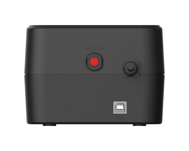 Резевный ИБП в плоском корпусе "Brick" CBR LGT-850H-6F-LDB