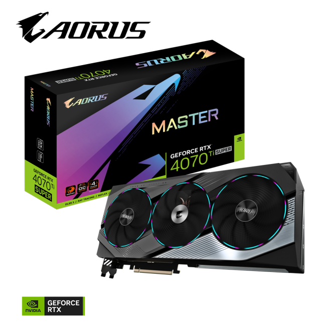 Видеокарта GIGABYTE GV-N407TSAORUS M-16GD Видеокарта GIGABYTE GV-N407TSAORUS M-16GD