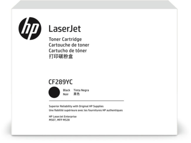 Тонер-картридж HP 89Y Black LaserJet Contract Toner Cartridge (CF289YC)