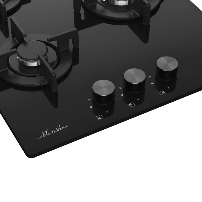 Варочная поверхность MONSHER MONSHER MGG 44 Noir Варочная поверхность MONSHER MONSHER MGG 44 Noir